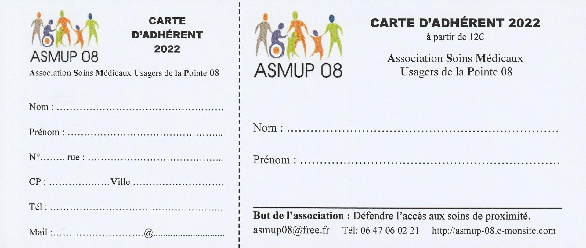 Carte adhesion asmup 2022 img 20220325 0001